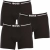 Boxerky, trenky, slipy, tanga Boss 3 PACK pánské boxerky Hugo černé (50510698 001)