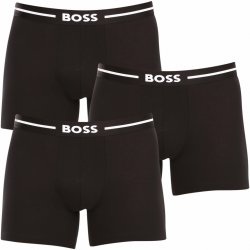 Boss 3 PACK pánské boxerky Hugo černé (50510698 001)