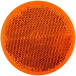 Odrazka oranžová pr.60 mm samolepící | D4011002 | AGROAD – Hledejceny.cz