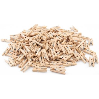 WEST DESIGN Kolíčky dřevěné mini 25x7mm (200ks) – Hledejceny.cz
