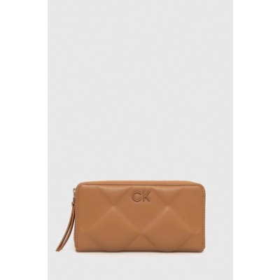 Calvin klein Re-Lock Quilt Za Wallet Lg K60K610774 Brown Sugar GA5 00 – Zboží Mobilmania