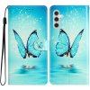 Pouzdro a kryt na mobilní telefon Samsung PROTEMIO 72020 ART Peněženkový kryt pro Samsung Galaxy A35 5G BUTTERFLY