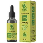 Green Fairy CBD olej full spectrum 20% 2000 mg 10 ml – Zboží Mobilmania