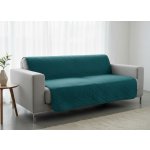 Mybesthome Přehoz na sedačku - pohovku JAKOB tyrkysová 170x210 cm – Hledejceny.cz