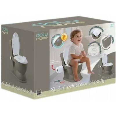 Dolu Interaktivní šedý nočník – Zboží Mobilmania