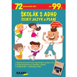 Školák s ADHD Český jazyk a psaní