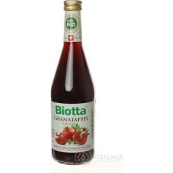 Biotta BIO šťáva granátové jablko 0,5 l