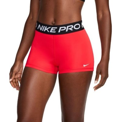 Nike PRO 365 Dámské elastické šortky červená – Zboží Dáma