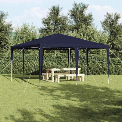 Omaxi 937162 Party Stan Modrá, Bílá 400 x 400 x 266 cm Polyester, ocel – Sleviste.cz