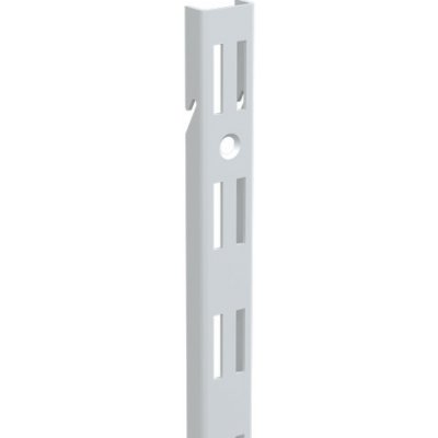 Domax Lišta nástěnná dvojitá 1500mm, bílá – Zboží Mobilmania