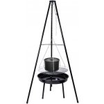 Aga Závěsný zahradní gril 3v1 s ohništěm a kotlíkem na trojnožce – Sleviste.cz