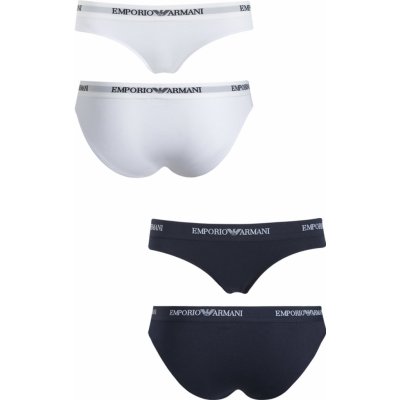 Emporio Armani Kalhotky 2pcs 163334 CC317 10410 bílá tmavě modrá – Zbozi.Blesk.cz