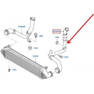 Hadice pro INTERCOOLER Ford – Zbozi.Blesk.cz