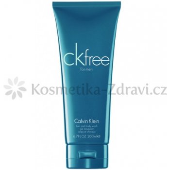 Calvin Klein CK Free sprchový gel 200 ml