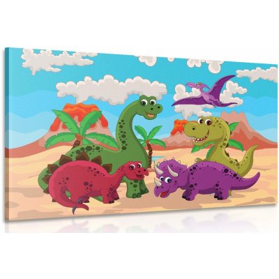 Obraz svět dinosaurů - 150x100 – Hledejceny.cz