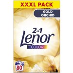 Lenor Gold Orchid prací prášek 5,2 kg 80 PD – Zbozi.Blesk.cz