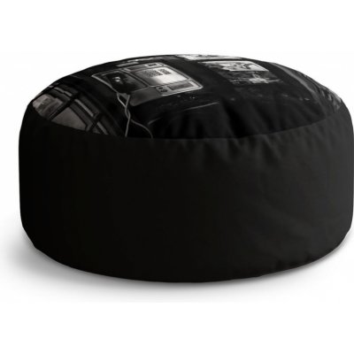 Sablio Taburet Circle Telefonní budka: 40x50 cm – Zbozi.Blesk.cz