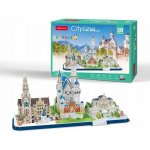 CubicFun 3D puzzle CityLine panorama: Bavorsko 178 ks – Zbozi.Blesk.cz