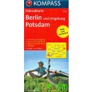 Kompass 2011 Berlin und Umgebung Potsdam mapa 1:7.