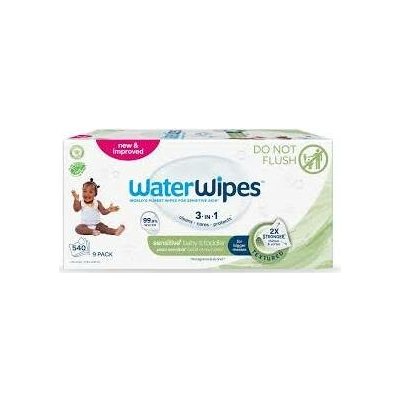 WATERWIPES vlhčené ubrousky bez plastů 540 ks – Hledejceny.cz