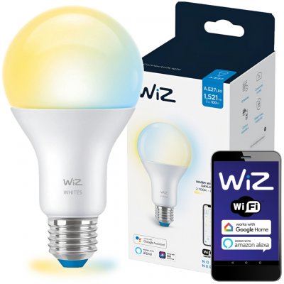 WiZ LED žárovka E27 A67 13W 1521lm 2700-6500K IP20, stmívatelná – Sleviste.cz