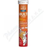 Maxivita Maxi Vita Kids Multivitamin pomeranč 20 šumivých tablet – Hledejceny.cz
