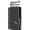Pouzdro na doklady a karty TRU VIRTU Wallet Click & Slide recyklovaný PET Bio Corn Black / Black