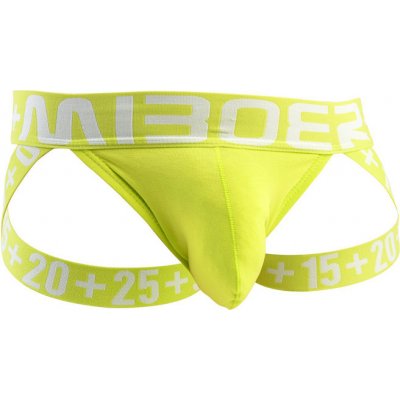 MIBOER Sexy Jockstrap s pohodlnou kapsou Neon Green – Zbozi.Blesk.cz