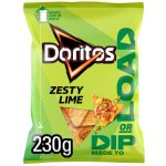 Doritos tortillové kukuřičné chipsy s příchutí pikantní limetky 230 g – Zboží Dáma