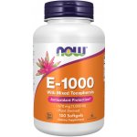 Now Foods Vitamín E-1000 směs tokoferolů 100 kapslí – Hledejceny.cz
