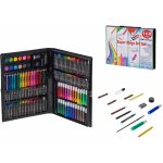 KIK Výtvarná sada na malování 168 ks černá – Zboží Dáma