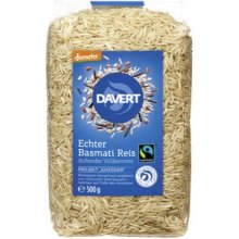 Davert Bio Rýže Basmati neloupaná 8 x 0,5 kg