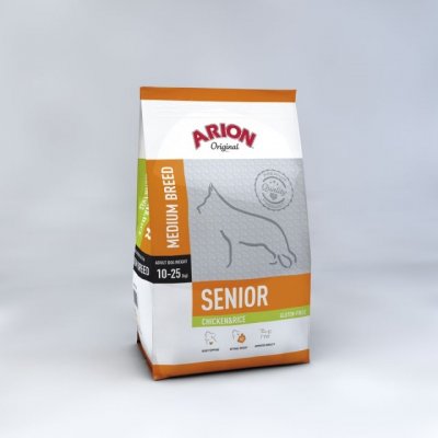 Arion Original Senior Medium Breed Chicken & Rice 12 kg – Hledejceny.cz