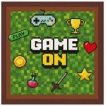 Godan Ubrousky papírové Game On 33x33cm 20ks – Zboží Dáma
