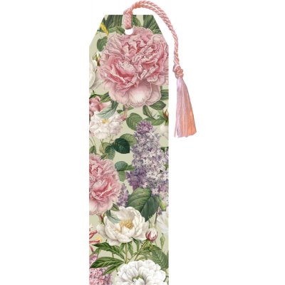 Knižní záložka Peonies & Roses – Hledejceny.cz