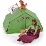 Schleich 42533 Sarah s koníkem a zvířátky kempují – Hledejceny.cz