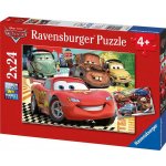 Ravensburger Disney Auta Nová dobrodružství 2 x 24 dílků – Zboží Dáma