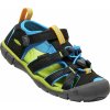 Dětské trekové boty Keen sandále seacamp II cnx black/brilliant blue