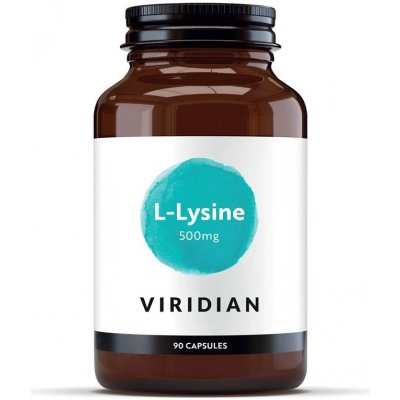 Viridian Nutrition L-Lysine 90 kapslí – Hledejceny.cz