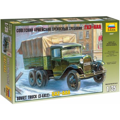 Zvezda Model Kit nákladní automobil GAZ AAA 3547 1:35 – Hledejceny.cz