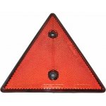Odrazka trojúhelník - červená - typ sešroubovaný - PROPLAST – Sleviste.cz