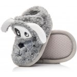 Lehké teplé plyšové papuče zvířátka dětská obuv do domácnosti – Zboží Dáma