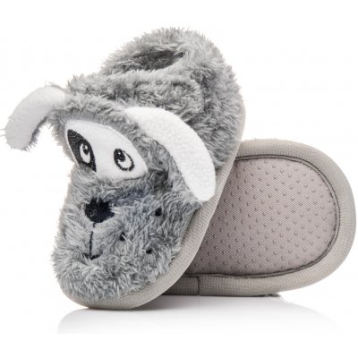 Lehké teplé plyšové papuče zvířátka dětská obuv do domácnosti – Zboží Dáma