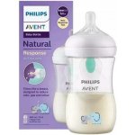 Philips Avent láhev Natural Response s ventilem AirFree slon bílá 260 ml – Sleviste.cz