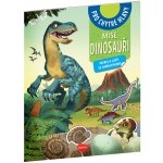 Amstramgram Mise dinosauři pátrej a lušti se samolepkami – Hledejceny.cz