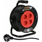 Vorel prodlužovací kabel 25m 4 zásuvky TO-72572 – Zboží Živě