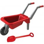 Doloni plastové kolečko s lopatkou červená – Zboží Mobilmania