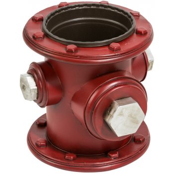 miaVILLA Květináč Hydrant kovový, 28 cm 653809