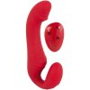 Vibrátor You2Toys Triple3Teaser rechargeable radio clip on red