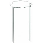 Kruhová podpěra pro rostliny, 1/2 kruhu, průměr 30 cm / výška 100 cm